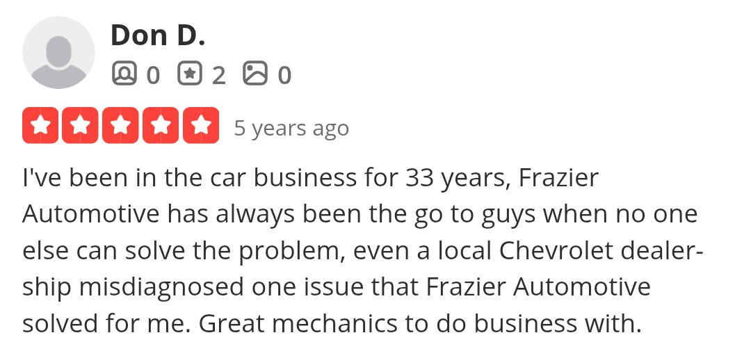 Customer review 1